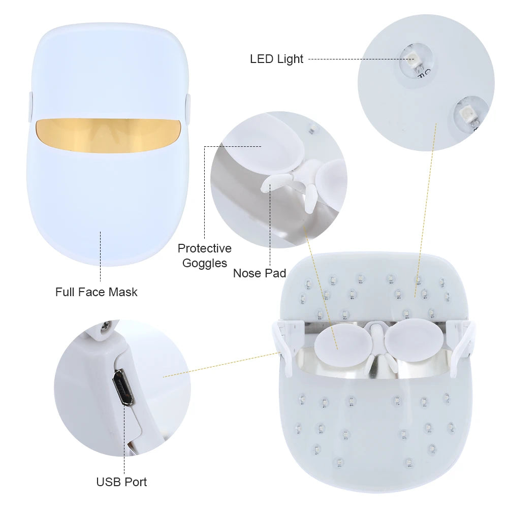 SkinTopia 7-Color LED Therapy Mask